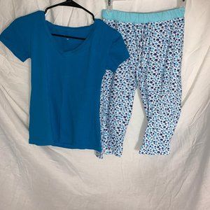 Blue Bubbles Pajama Set